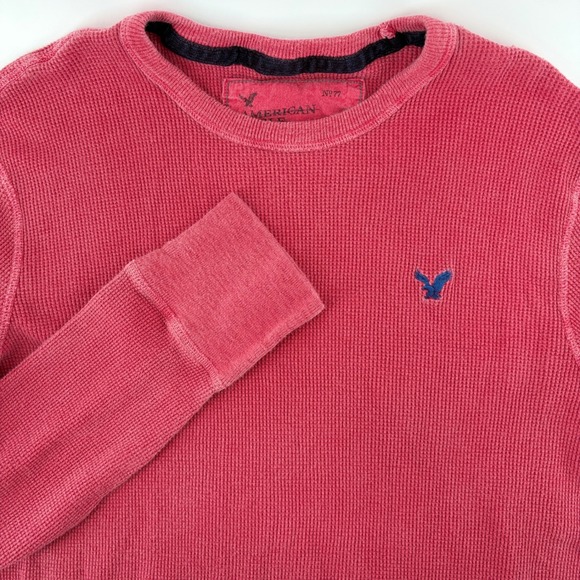 American Eagle Outfitters Other - Y2K American Eagle Thermal Shirt Mens XL Waffle Knit Vintage Long Sleeve Layer